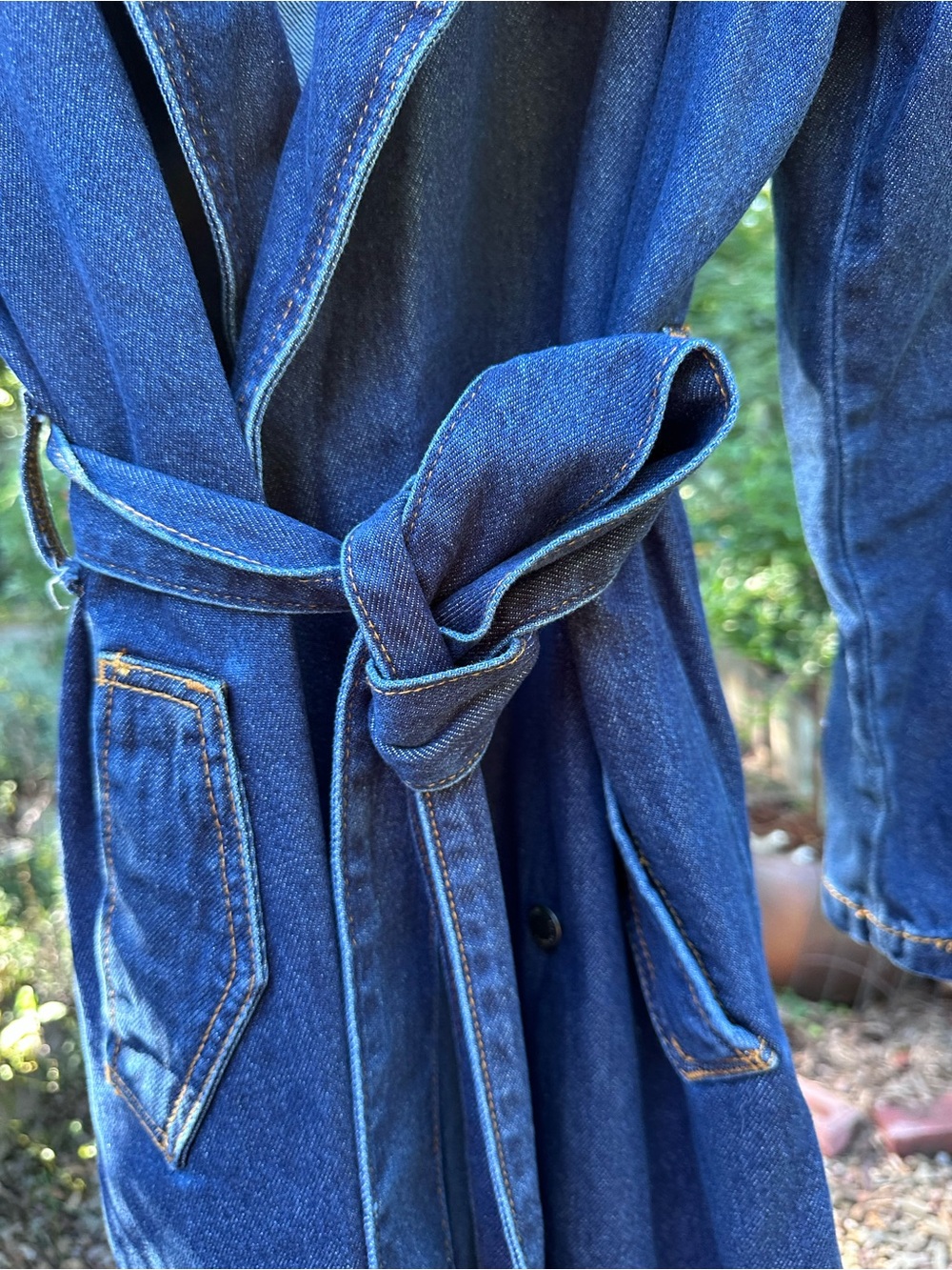Universal Thread Denim Coat - Picture 9 of 10